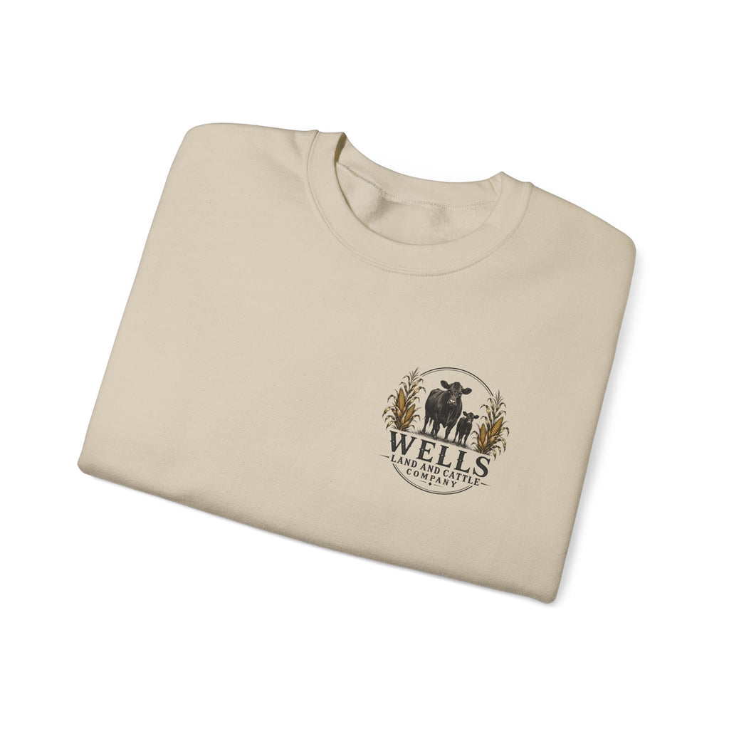 Wells Land & Cattle Agriculture Crewneck Sweatshirt