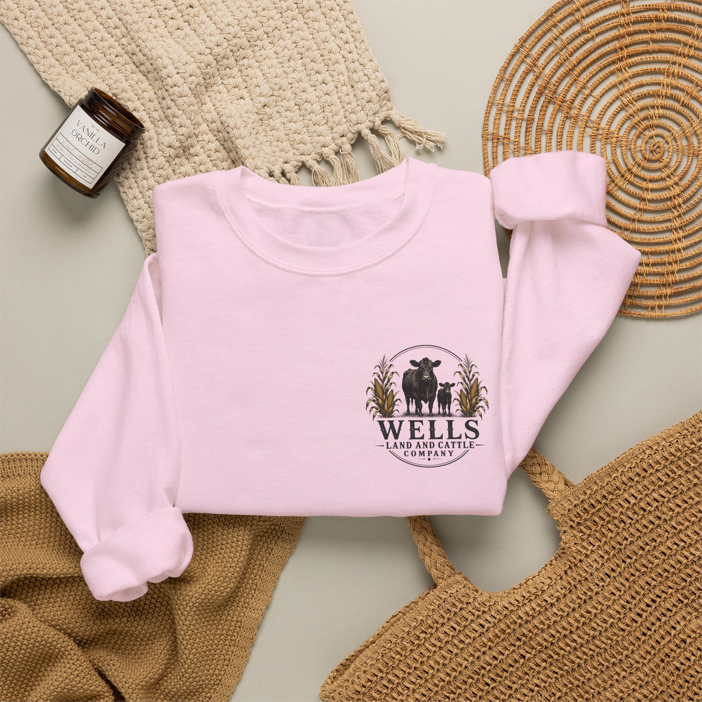 Wells Land & Cattle Agriculture Crewneck Sweatshirt