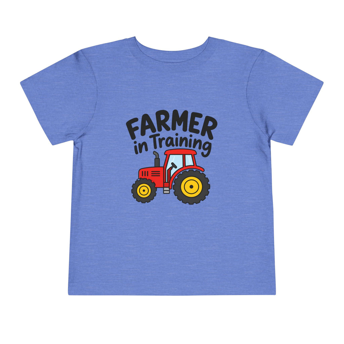 Toddler Tee — "Farmer in Training" Red Tractor Kids Shirt