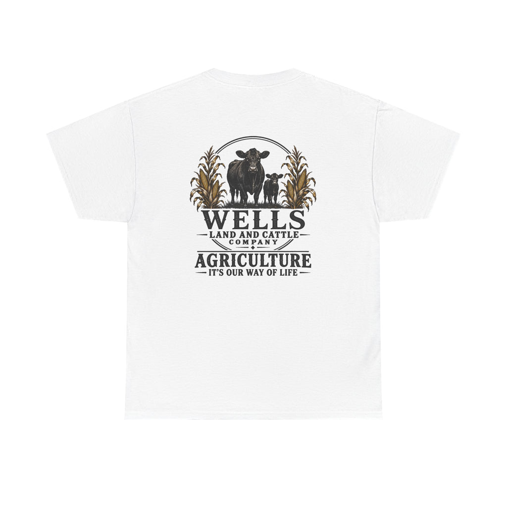Agriculture Tee — "Agriculture: It's Our Way of Life" Farm Logo T-Shirt