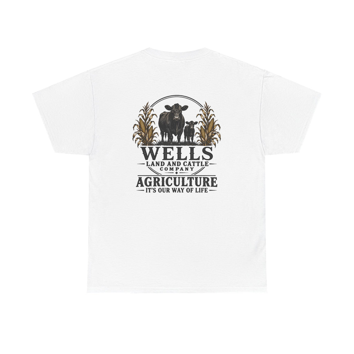 Agriculture Tee — "Agriculture: It's Our Way of Life" Farm Logo T-Shirt