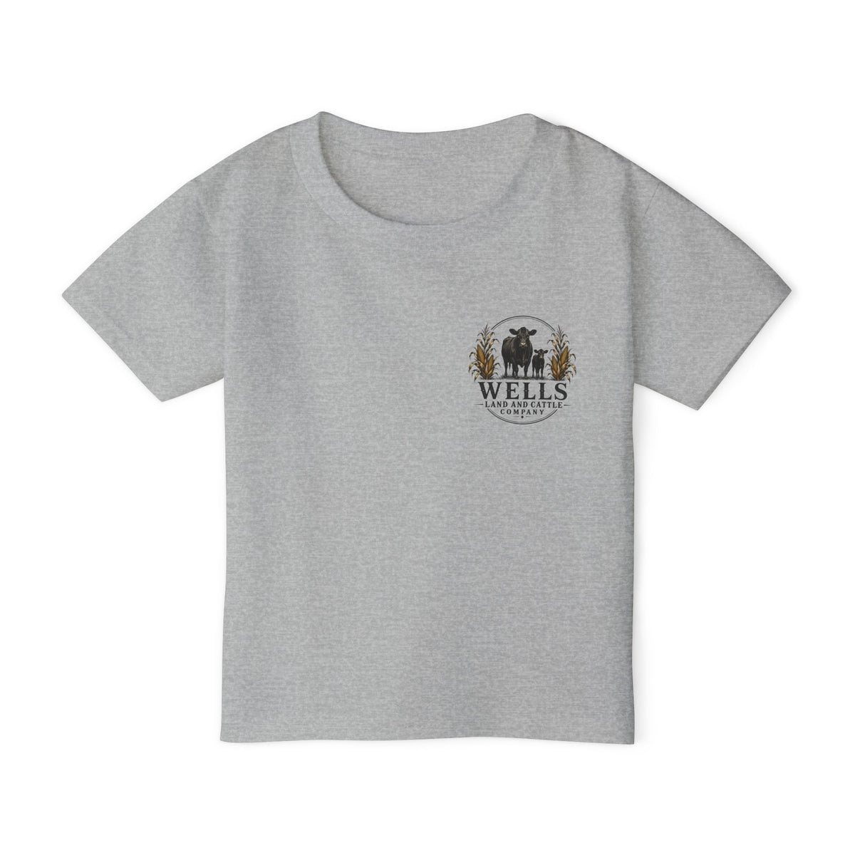 Toddler T-Shirt — 'Wells Family Farm' Agriculture Logo: "Agriculture It's Our Way of Life"