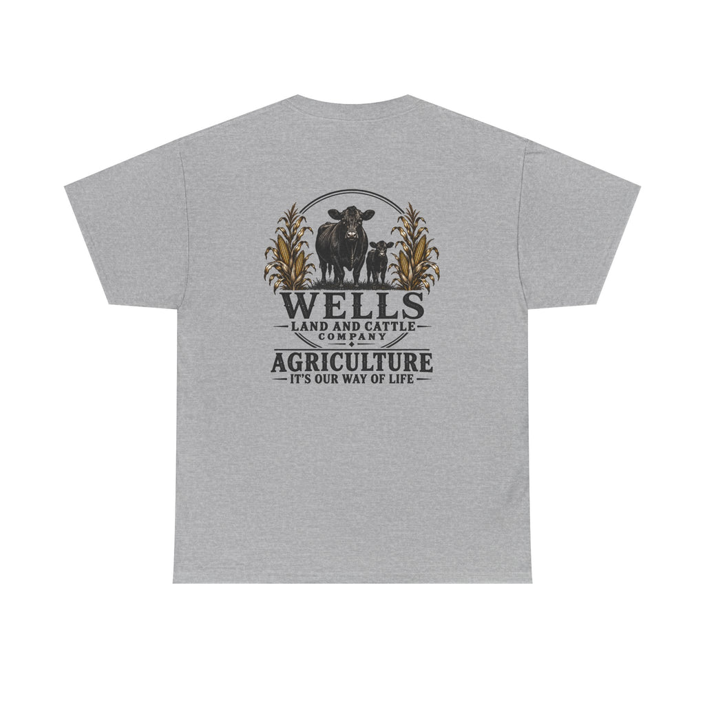Agriculture Tee — "Agriculture: It's Our Way of Life" Farm Logo T-Shirt