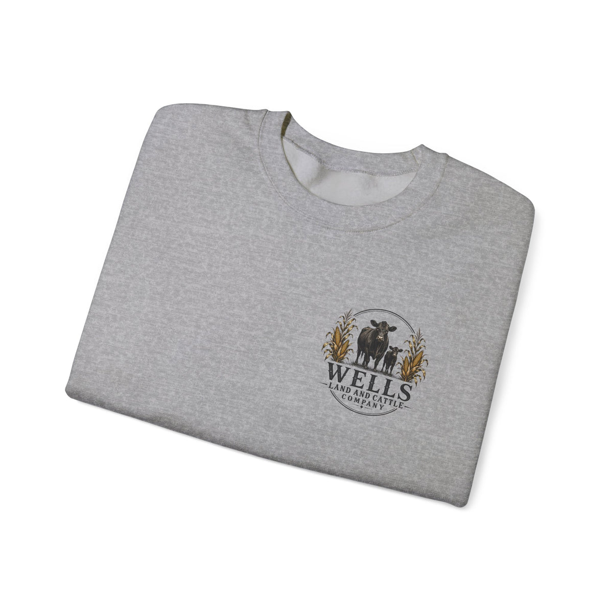 Wells Land & Cattle Agriculture Crewneck Sweatshirt