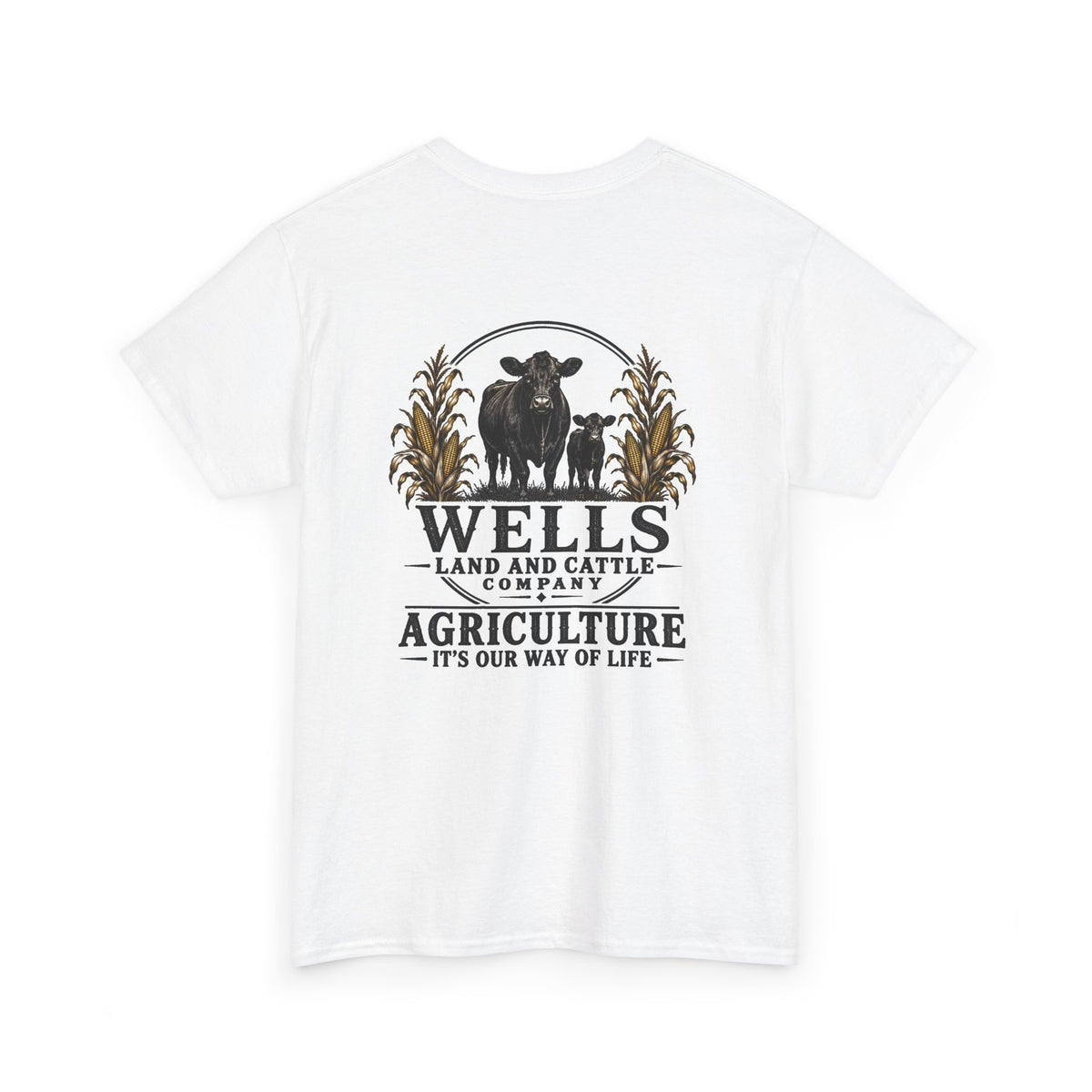 Agriculture Tee — "Agriculture: It's Our Way of Life" Farm Logo T-Shirt