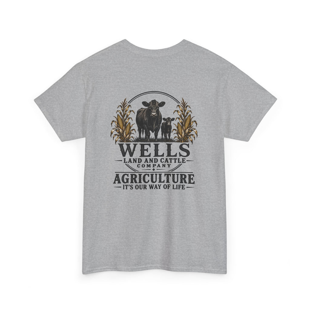 Agriculture Tee — "Agriculture: It's Our Way of Life" Farm Logo T-Shirt