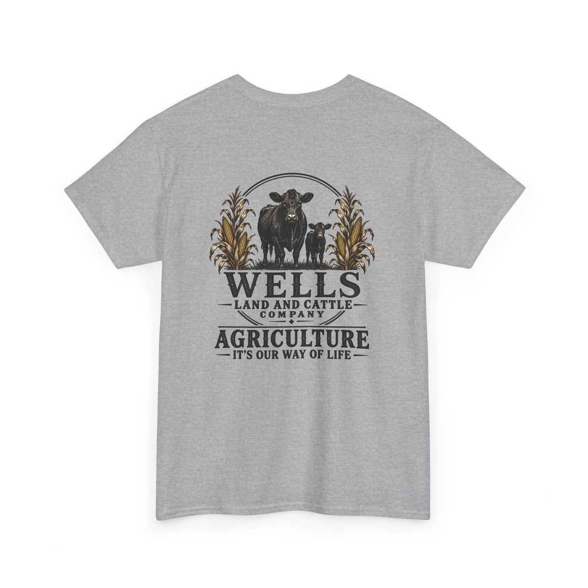 Agriculture Tee — "Agriculture: It's Our Way of Life" Farm Logo T-Shirt