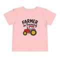Toddler Tee — "Farmer in Training" Red Tractor Kids Shirt